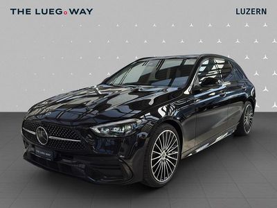 Neu Mercedes C220 197 PS (144 kW) 2025 Schwarz Kombi