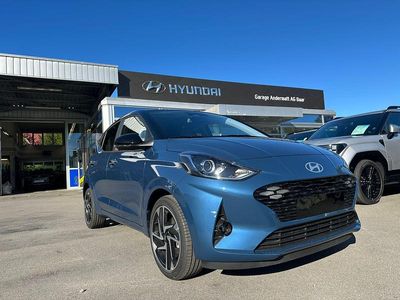 Blau Neu 2025 Hyundai i10 Kleinwagen | CHF 25’400 (Etwas zu teuer)