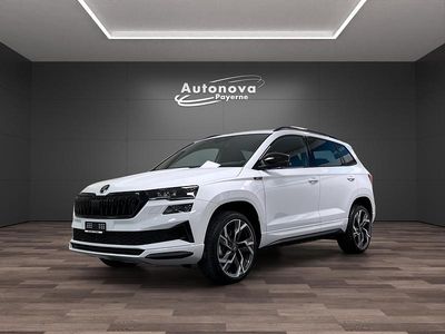 Weiss Neu 2025 Skoda Karoq SportLine SUV | CHF 40’500
