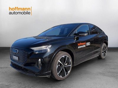 Gebraucht Audi Q4 Sportback e-tron Ambiente 219 kW (299 PS) 2022 Schwarz SUV