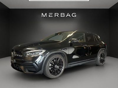 Schwarz Gebraucht 2022 Mercedes GLA250 AMG line SUV | CHF 39’900 (Fairer Preis)