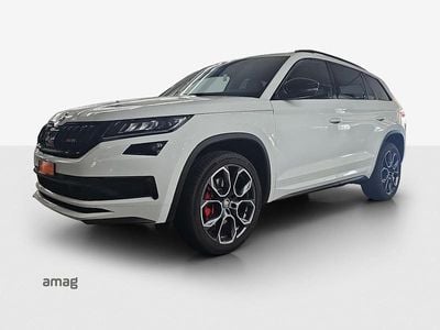 Moon weiss, metallic Gebraucht 2019 Skoda Kodiaq RS SUV | CHF 31’990 (Etwas zu teuer)