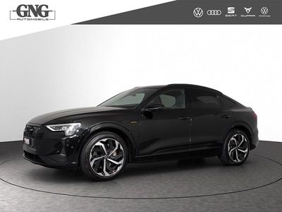 Schwarz Gebraucht 2022 Audi e-tron Black Edition SUV | CHF 40’900 (Etwas zu teuer)