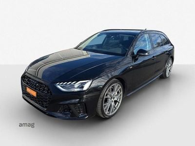 Schwarz Gebraucht 2024 Audi A4 S-Line Kombi | CHF 45’790 (Etwas zu teuer)