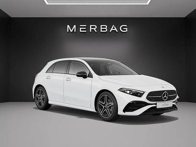 Neu Mercedes A200 Night 163 PS (119 kW) 2025 Weiss Limousine