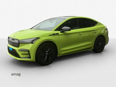 Gebraucht Skoda Enyaq iV RS 219 kW (299 PS) 2023 Mamba grün, spezial SUV