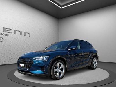 Blau Gebraucht 2022 Audi e-tron Advanced SUV | CHF 33’900 (Superpreis)