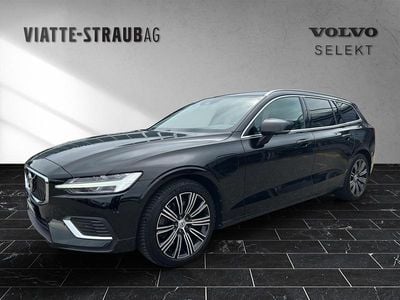 Schwarz Gebraucht 2021 Volvo V60 Business Edition Kombi | CHF 36’900 (Fairer Preis)
