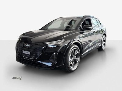 Mythosschwarz metallic Gebraucht 2025 Audi Q4 e-tron Ambiente SUV | CHF 56’900 (Guter Preis)