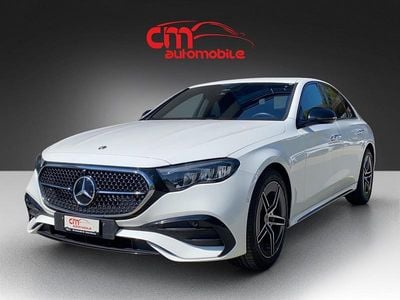 Weiss Gebraucht 2023 Mercedes E220 AMG line Limousine | CHF 52’800