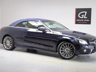 Blau Gebraucht 2017 Mercedes C200 AMG line Cabrio | CHF 27’900 (Fairer Preis)