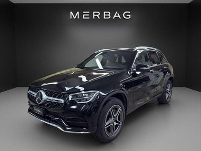 Schwarz Gebraucht 2022 Mercedes GLC300e AMG line SUV | CHF 45’900 (Fairer Preis)