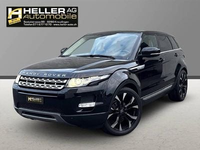 Schwarz Gebraucht 2013 Land Rover Range Rover evoque Prestige SUV | CHF 15’200 (Teuer)