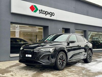 Schwarz Gebraucht 2023 Audi Q8 e-tron Black Edition SUV | CHF 55’900 (Etwas zu teuer)