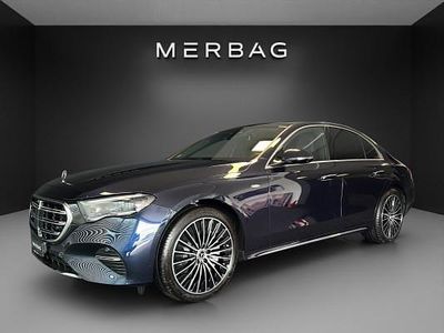 Blau Neu 2025 Mercedes E400 Limousine | CHF 93’600 (Fairer Preis)