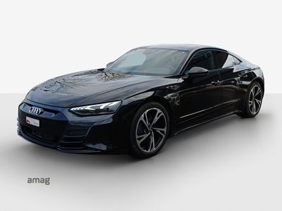 Mythosschwarz metallic Gebraucht 2022 Audi e-tron GT quattro Ambiente Limousine | CHF 62’200 (Teuer)