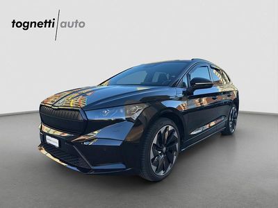 Schwarz Gebraucht 2022 Skoda Enyaq iV SportLine SUV | CHF 26’900 (Superpreis)