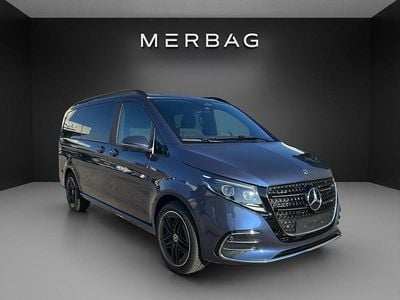 Neu Mercedes EQV300 Style 169 kW (231 PS) 2025 Blau Van / Kleinbus