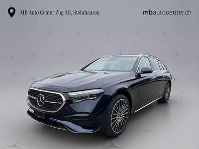 Blau Neu 2025 Mercedes E220 AMG line Kombi | CHF 95’500 (Teuer)