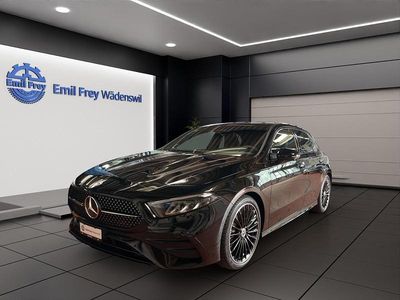 Neu Mercedes A220 AMG line 204 PS (150 kW) 2025 Schwarz Limousine