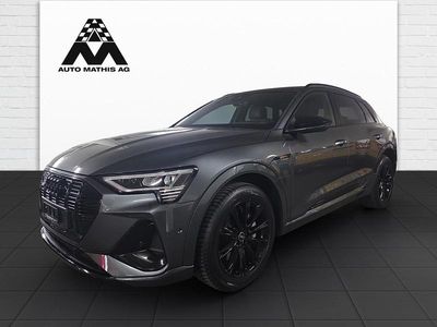 Grau Gebraucht 2022 Audi e-tron Black Edition SUV | CHF 39’900 (Fairer Preis)