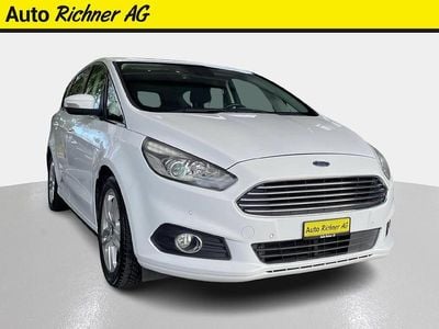 Weiss Gebraucht 2018 Ford S-MAX Titanium Van / Kleinbus | CHF 17’400 (Guter Preis)