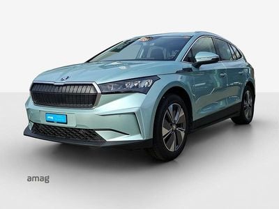 Gebraucht Skoda Enyaq iV 150 kW (204 PS) 2021 Arctic silber, metallic SUV