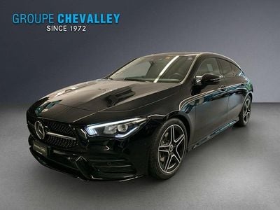 Schwarz Gebraucht 2021 Mercedes CLA180 Shooting Brake AMG line Kombi | CHF 29’900
