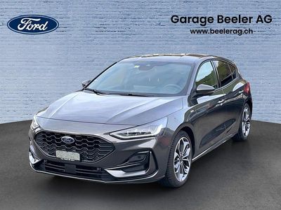 Schwarz Gebraucht 2022 Ford Focus ST-Line X Limousine | CHF 19’990 (Fairer Preis)