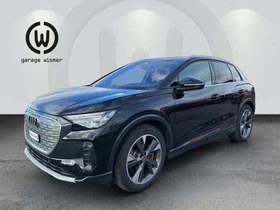 Gebraucht Audi Q4 e-tron Ambiente 219 kW (299 PS) 2021 Schwarz SUV