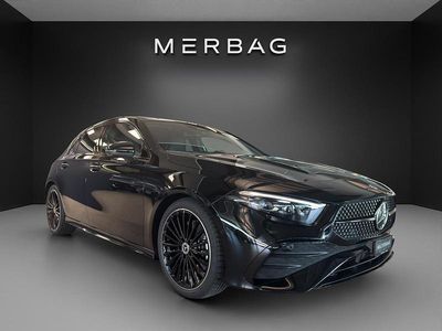 Schwarz Neu 2025 Mercedes A250 AMG line Limousine | CHF 54’700