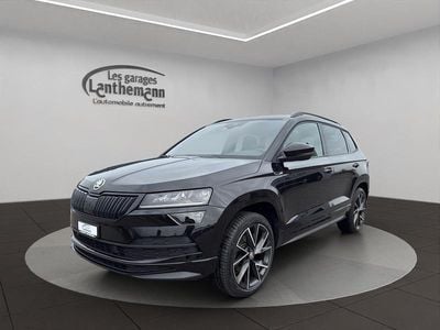 Schwarz Gebraucht 2021 Skoda Karoq SportLine SUV | CHF 29’900 (Fairer Preis)