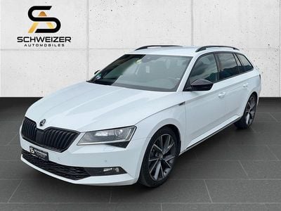 Weiss Gebraucht 2017 Skoda Superb Ambition Kombi | CHF 15’500 (Fairer Preis)