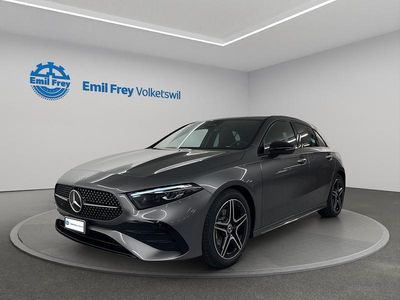 Neu Mercedes A200 AMG line 177 PS (130 kW) 2025 Grau Limousine