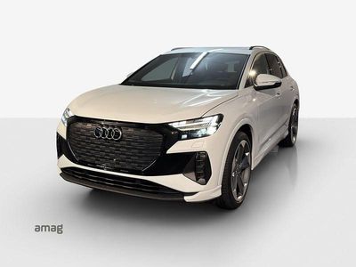 Gletscherweiss metallic Gebraucht 2025 Audi Q4 e-tron Basis SUV | CHF 62’900