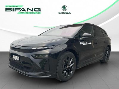 Schwarz Gebraucht 2025 Skoda Enyaq iV SportLine SUV | CHF 55’300 (Etwas zu teuer)