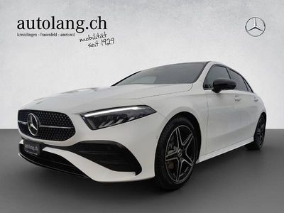 Neu Mercedes A200 AMG line 177 PS (130 kW) 2025 Grau Limousine