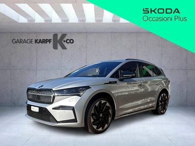 Silber Gebraucht 2022 Skoda Enyaq iV SportLine SUV | CHF 37’500 (Fairer Preis)