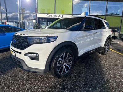 Weiss Gebraucht 2024 Ford Explorer ST-Line SUV | CHF 64’900 (Etwas zu teuer)
