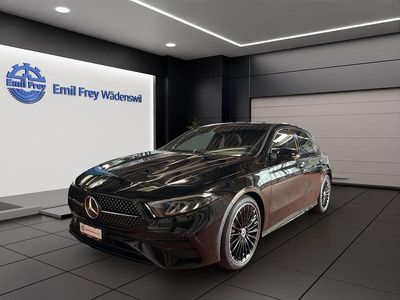Schwarz Neu 2025 Mercedes A220 AMG line Limousine | CHF 55’050