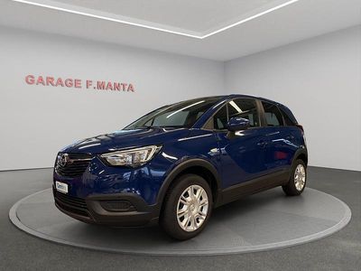 Gebraucht Opel Crossland X Edition 110 PS (80 kW) 2019 Blau SUV