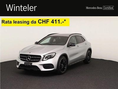 Gebraucht Mercedes GLA250 AMG line 211 PS (155 kW) 2019 Silber SUV