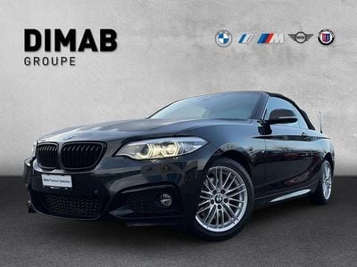 Schwarz Gebraucht 2021 BMW 220 M Sport Cabrio | CHF 27’900 (Guter Preis)