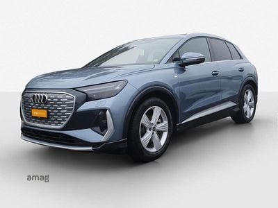 Gebraucht Audi Q4 e-tron Ambiente 219 kW (299 PS) 2021 Geysirblau metallic SUV