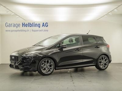 Schwarz Gebraucht 2023 Ford Fiesta ST-Line X Kleinwagen | CHF 19’900 (Fairer Preis)