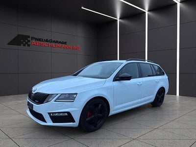 Gebraucht Skoda Octavia RS 184 PS (135 kW) 2017 Weiss Kombi