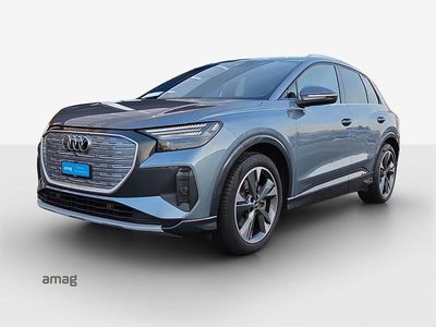 Gebraucht Audi Q4 e-tron Basis 219 kW (299 PS) 2021 Geysirblau metallic SUV