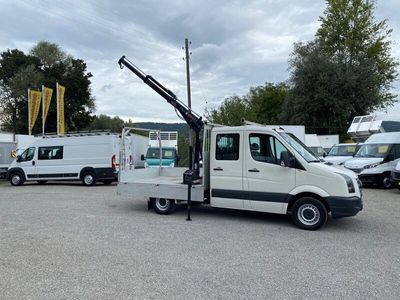 gebraucht VW Crafter 2.5 TDI DK Brücke mit HIAB Krane