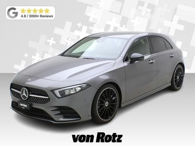 Grau Gebraucht 2018 Mercedes A200 AMG line Limousine | CHF 25’890 (Teuer)