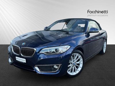 Blau Gebraucht 2017 BMW 220 Luxury Line Cabrio | CHF 24’500 (Guter Preis)